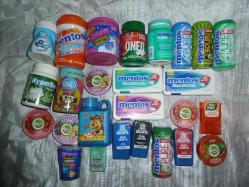 NOSTALJİ TENEKE PLASTİK KARTON SAKIZ ÇİKLET BOŞ  KUTULARI 100 ADET