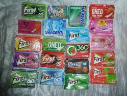 NOSTALJİ TENEKE PLASTİK KARTON SAKIZ ÇİKLET BOŞ  KUTULARI 100 ADET