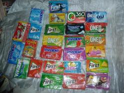 NOSTALJİ TENEKE PLASTİK KARTON SAKIZ ÇİKLET BOŞ  KUTULARI 100 ADET