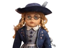 37 cm boyunda Avrupa porselen bebek -754