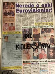 HAFTA SONU DERGİ - GAZETESİ EKSTRA EKİ DOĞUM GÜNÜ HEDİYESİ (TURKİSH -MAGAZINE - NEWSPAPER) - TAM TAKIM 8 SAYFADIR -  23 ŞUBAT 1990 - Sayı: 8 -Hülya Avşar-Zeki Müren-Kadir İnanır-SESAM-Tanju Gürsu-Ömer Kavur-Türker İnanoğlu-Kadri Yurdatap-Bekir Yıldız-Kadir İnanır-Nilgün Akçaoğlu-Bülent Bilgiç-Nevin Aypar-Tanju Çolak-Hülya Avşar-Corci-Yavuz Taner Durmuş-Ahmet Levendoğlu-Ziya Öztan-Zuhal Olcay-Bubi Rubinştayn-Perihan Sözen-Gülriz Sururi-Kadir Soyer-Atilla Kaya-Huysuz Virjin-Fatma Girik-İsmet Ay-Deniz Baykal-Mustafa Sarıgül-Halil Karaduman-Fatma Girik-Hüseyin Selendi-Ajda Pekkan-Seyyal Taner-Mazhar-Fuat-Özkan-Çetin Öner-Fatoş Tez-Zihni Göktay-Grup Piramit-Sertab Erener-Zeynep Talu-Levent Çoker-Sibel Tüzün-Rüya Ersavacı-Fatih Erkoç-Oya Küçümen-İzel Çeliköz-Candan Erçetin-Kayahan-İlhan İrem-İlyas Salman-Edip Akbayram-Abdurrahman Keskiner-Tuncel Kurtiz-Tarık Akan-Yılmaz Güney-Güven Şengil-Esin Moralıoğlu-Şebnem Tan-Nilüfer Apaydın-Begüm Özbek-Nergis Kumbasar-Hülya Koçyiğit-Türkan Şoray-