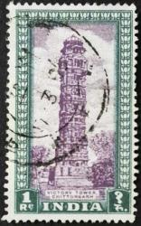 +++  HİNDİSTAN ZAFER KULESİ      1949    - DAMGALI