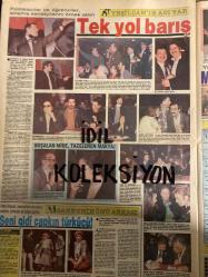 HAFTA SONU DERGİ - GAZETESİ EKSTRA EKİ DOĞUM GÜNÜ HEDİYESİ (TURKİSH -MAGAZINE - NEWSPAPER) - TAM TAKIM 8 SAYFADIR -  2 ŞUBAT 1990 - Sayı: 5 -Ajda Pekkan Bars-Ali Bars-Yonca Yücel-Nadia Smolik-Erdal İnönü-Faruk Tınaz-Turgut Özal-Elma Kabare-Serpil Örümcer-Cemil İpekçi-Nihal Arda-Semiha Yankı-Sibel Can-Hakan Ural-Müjdat Gezen-Cenk Koray-Ayşen Gruda-Simla ve Ahmet Rıza Akınsel-Ali Nazik-İbrahim Öztürk-Muzaffer Öztürk-Filiz Taçbaş-Alev Tarman-Deniz Eren-Sibel Gökçe-Pelin Akat-Semra İnanç-Yıldırım Gürses-Yaman Okay-Tanju Gürsu-Tarık Akan-Özer Ahıska-Arslan Güven-Türkan Şoray-Yılmaz Zafer-Perihan Savaş-Ahmet Mekin-Nur Sürer-Kemal Sunal-Fikret Hakan-Ahmet Hoşsöyler-Nuri Alço-Nilgün Saraylı-Gülşen Bubikoğlu-Perihan Savaş-Canan Perver Gürsu-Temel Gürsu-Yılmaz Köksal-Gülşen ve Nilgün Bubikoğlu-Refik Erduran-Erdoğan Göze-Şükrü Üstün-İclal Öngen-Alp Öyken-Sakıp Sabancı’nın tıraş keyfi-Demir Ural-Gönül Akkor Kimdir-Çiğdem İşbilir-Tevfik Gelenbe-Şener Şen-Yavuz Turgul-Leman Sam-Zeki Alasya-Günay Tün
