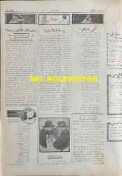 Osmanlıca Karagöz Mizah Dergisi-Gazetesi, Orijinal Dönem Basım, (Ottoman Magazine-Newspaper-Journal Illustré Cara-Gueuz) - 17 Mart 1926 - Sayı: 1878 - Karikatürist Togo'nun İsmet İnönü'yü Tasvir Eden Çalışması: Kara Kedi Gibi Aramızı Bozmaya Çalışıyor 