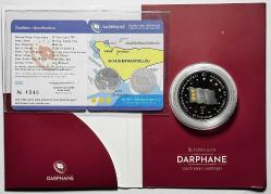 2023 Ak Hun İmparatorluğu Türk Devletleri Serisi No:4 925 Ayar Gümüş Hatıra Parası Sertifikalı Orijinal Darphane Kitinde