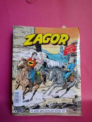 ZAGOR KLASİK MACERALAR DİZİSİ 127(RENKLİ 112.SATI DAHİL) ASKERİ ESKORT-ATEŞ KAPANI-İKİ BEYİNLİ ADAM-KIZILDERİLİ BÜYÜSÜ (ÇİZGİ ROMAN) 2.EL