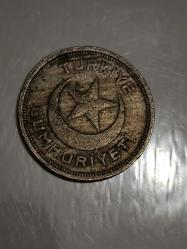 1943 Nikel 5 Kuruş Madeni Para