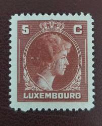 1926 Lüksemburg Büyük Düşes Charlotte-damgasız