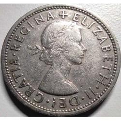 İngiltere 2 Şilin (Florin) 1966 - Tudor Gülü ve İskoç Devedikeni Temalı - II. Elizabeth Dönemi