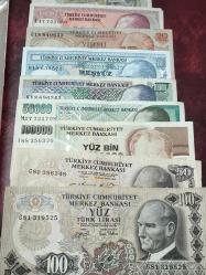 6-7.Emisyon Karışık Kondüsyon Kağıt Para Lotu