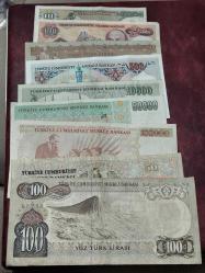 6-7.Emisyon Karışık Kondüsyon Kağıt Para Lotu