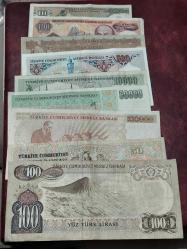 6-7.Emisyon Karışık Kondüsyon Kağıt Para Lotu