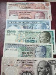 6-7.Emisyon Karışık Kondüsyon Kağıt Para Lotu