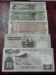 6.Emisyon Karışık Kondüsyon Kağıt Para Lotu