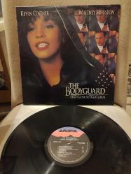 THE BODYGUARD - Whitney Houston / Soundtrack - Nadir 1992 Güney Kore Basım Albüm LP Plak Posterli