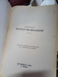 Çözümlü Analiz Problemleri (Cilt II)