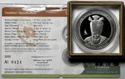 2025 I. Mahmud Osmanlı Padişahları Serisi No:24 925 Ayar Gümüş Hatıra Parası Sertifikalı Orijinal Darphane Kitinde