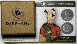 2024 IV. Murad Osmanlı Padişahları Serisi No: 17 925 Ayar Gümüş Hatıra Parası Sertifikalı Orijinal Darphane Kutusunda