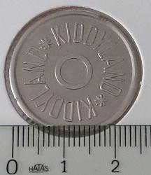 KIDDYLAND İSTANBUL LÜNEPARK EĞLENCE PARKI JETONU ÇİL ORTA DÖNEM ORİJİNAL ÖÖÖ2UU1 NADİRDİR