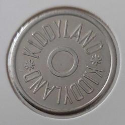 KIDDYLAND İSTANBUL LÜNEPARK EĞLENCE PARKI JETONU ÇİL ORTA DÖNEM ORİJİNAL ÖÖÖ2UU1 NADİRDİR