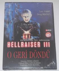 HELLRAISER 3 - HELL ON EARTH * CLIVE BARKER * DOUG BRADLEY * ANTHONY HICKOX * 1992 * KORKU * TÜRKÇE DUBLAJLI VCD AMBALAJINDA SIFIR