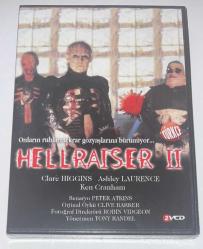 HELLBOUND - HELLRAISER 2 * CLIVE BARKER * DOUG BRADLEY * TONY RANDEL * 1988 * KORKU * TÜRKÇE DUBLAJLI VCD AMBALAJINDA SIFIR