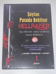 HELLRAISER * İLK FİLM * ŞEYTAN PUSUDA BEKLİYOR * CLIVE BARKER * 1987 * KORKU * TÜRKÇE DUBLAJLI VCD AMBALAJINDA SIFIR