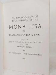 On the Occasion of the exhibition of the Mona Lisa