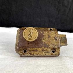 1970 Yerli Sanayi Mirası TİMKA Pirinç Topuzlu Kilit