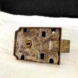 1970 Yerli Sanayi Mirası TİMKA Pirinç Topuzlu Kilit