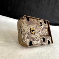 1970 Yerli Sanayi Mirası TİMKA Pirinç Topuzlu Kilit