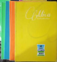Defter 40 Yp ÇİZGİLİ (7 Adet)+60 Yp KARELİ (8 Adet )20x28 cm (A4)15 Adetli Paket GIPTA MİCA Serisi