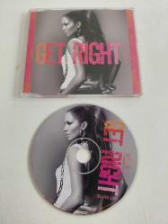 Jennifer Lopez  –  Get Right - 2005  Avrupa Basım - CD, Single, Promo