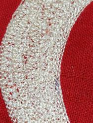 K116---EL YAPIMI YÜN KUMAŞ KÜÇÜK BOY TÜRK BAYRAĞI