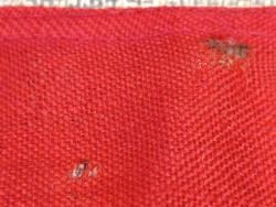 K116---EL YAPIMI YÜN KUMAŞ KÜÇÜK BOY TÜRK BAYRAĞI