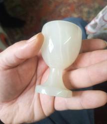 Mermer Sürahi ve Alt tepsi ve bardakları