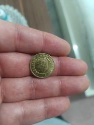 25 Kuruş. Altın sarısı nadir nümüzmatik para