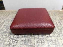 K127----MEŞİN KAPLAMA YAŞLI TAKI KUTUSU