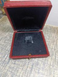 K127----MEŞİN KAPLAMA YAŞLI TAKI KUTUSU