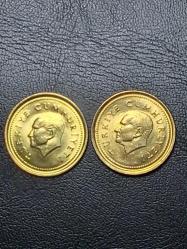 1997-1999 YILLARINA AİT MADENİ 5000 TÜRK LİRASI ÇİL ( KALIN - İNCE) TCM 5651