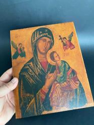 AHŞAP İKONA RESİM AVRUPADAN