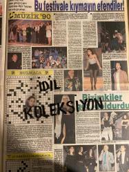 HAFTA SONU DERGİ - GAZETESİ EKSTRA EKİ DOĞUM GÜNÜ HEDİYESİ (TURKİSH -MAGAZINE - NEWSPAPER) - TAM TAKIM 8 SAYFADIR -  20 TEMMUZ 1990 - Sayı: 29 - Seyyal Taner-Atilla Atasoy-Mehmet Dirim-Aykut Kutluel-Edith Lester-Celine Carzo-Yugoslav Taichi-Ahmet San-İbrahim Tatlıses-Tijen Erman-Nesli Özsoy-Saadet sun-Nilgün Bubikoğlu-Belkıs Akkale-Gönül Pekeşen-Coşkun Sabah-Gönül Tansel-Deniz Burcu-Sevim Emre-Orhan Gencebay-Carlos Field-Aşkın Nur Yengi-Caro Müller-Aysun Kocatepe-Ali Kocatepe-Gökben-Coşkun Demir-Harika Avcı kaset reklamı-Nükhet Duru-Faruk Peker-Aydan Şener-İsmet Öz-Zihni Göktay-Osman Görgen-Hümeyra-Mükerrem Taşçıoğlu-Ediz Hun-Bedrettin Dalan-Ayseli Dalan-Suzan Sabancı-Zeynep Selgur-Emine Alatlı-Ayşe Çizmeci-Mine Narin-Özden Narin-