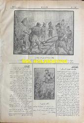 Osmanlıca Karagöz Mizah Dergisi-Gazetesi, Orijinal Dönem Basım, (Ottoman Magazine-Newspaper-Journal Illustré Cara-Gueuz) - 10 Aralık 1924 - Sayı: 1746 - Hicri: 13 Cemaziyelevvel 1343 - Rumi: 10 Kanun-i Evvel 1340 - Yeni Matbuat Kanununa Dair Karikatür: Yaşasın Hürriyet! 