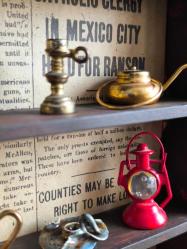 Avrupa Pirinç Objeler ve Dolabı