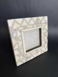 KEMİK VE SEDEFLİ ÇERÇEVE EL YAPIMI