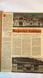 HAFTA DERGİSİ - KAPAK: LANA TURNER - 3 OCAK 1958  SAYI: 1  FRANSIZ CUMHURBAŞKANI - KRALİÇE ELIZABETH - MAREŞAL ZUKOV - HALİMİ (BOKS ŞAMPİYONU) - GRACE KELLY VE KIZI CAROLINE - KERİM HAN - CHRISTIAN DIOR - KRAL HAAKON VII - ÉDOUARD HERRIOT - AĞA HAN - SPUTNIK - ANN BETTER - ELVIS PRESLEY - ELIZABETH TAYLOR - MIKE TODD - GINA LOLLOBRIGIDA - SOPHIA LOREN - RITA HAYWORTH - MÜMTAZ TARHAN - BURT LANCASTER - COLETTE DUVAL  1957’NİN ÖNEMLİ HADİSELERİ (SPUTNIK, ZUKOV’UN AZLİ, GRACE KELLY’NİN KIZI, NATO KONFERANSI, DİOR’UN ÖLÜMÜ) - “ŞAFAK SÖKERKEN” ROMANINDAN ALINTI (RUSYA’DA BİR TÜRK SUBAY) - PIN-UP MÜSABAKASI (ANN BETTER) - ELVIS PRESLEY’İN ASKERLİĞE ALINMASI - ELIZABETH TAYLOR’UN HAMİLELİĞİ VE MIKE TODD’UN AÇIKLAMASI - GINA LOLLOBRIGIDA’NIN PORTRESİ - MÜMTAZ TARHAN’IN İSTANBUL’DAKİ TEFTİŞLERİ - RITA HAYWORTH’UN YILDIZININ SÖNMESİ İDDİASI - YEDİKULE VEREM HASTAHANESİNDE KONSER - MECLİS İÇ TÜZÜK TADİLATI (GRUPLARIN İNHİLALİ, SÖZLÜ S - TAM TAKIM EKSİKSİZ 34 SAYFA