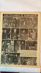 HAFTA DERGİSİ - KAPAK: DEBORAH KERR - 28 MART 1952  SAYI: 131  ADNAN MENDERES - CELÂL BAYAR - REFİK KORALTAN - MÜNİA FEHİM - REŞAD EKREM KOÇU - FAİK ALİ OZANSOY - GRACE KELLY - CAROLINE - YAKOV MALİK - JOHN FOSTER DULLES - GENERAL MACARTHUR - JOHNSON  D.P. İSTANBUL İL KONGRESİ (21–23 MART, ADNAN MENDERES’İN NUTKU, 150 DELEGE, 46 SEÇİLMİŞ DELEGE) - İNGİLİZ CARONIA GEMİSİYLE 280 SEYYAHIN İSTANBUL’A GELİŞİ - ANKARA ŞOFÖRLERİNİN 10 SAATLİK GREVİ - ÇANAKKALE ZAFERİNİN 37. YILDÖNÜMÜ TÖRENİ - CELÂL BAYAR’IN DENİZCİLİK BANKASI İDARE MECLİSİ ÜYELERİNİ KABULÜ - 50 AMERİKALI GAZETECİNİN İSTANBUL ZİYARETİ VE TAHRAN’A HAREKETİ - AMERİKAN HABERLER SERVİSİNDE AMATÖR FOTOĞRAF SERGİSİ (19 FOTOĞRAFÇI, 160 ESER) - MÜNİA FEHİM’İN “OSMANLI TARİHİNİN GÜZEL KADINLARI” YAZISI (HURREM SULTAN’IN HAYATI) - REŞAD EKREM KOÇU’NUN HURREM SULTAN ÜZERİNE MAKALESİ (KANUNİ SÜLEYMAN, ŞEHZADELER, MAHİDEVAN İLE ÇEKİŞME, RÜSTEM PAŞA’NIN SADARETE YÜKSELİŞİ) - TAM TAKIM EKSİKSİZ 34 SAYFA