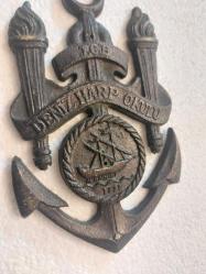Deniz Harp Okulu. Bronz. 11 cm.