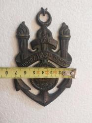 Deniz Harp Okulu. Bronz. 11 cm.