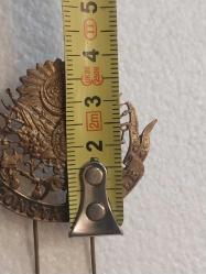 Osmanlı Devlet Armalı, Constantinople Yazılı Koleksiyonluk Rozet, Kalpak Kokartı..